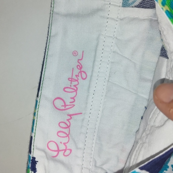 Lilly Pulitzer The Callahan Shorts Women’s 0 Tropical Print - Picture 5 of 12